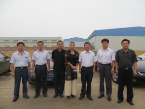 省商務廳副廳長張雷明調研員區